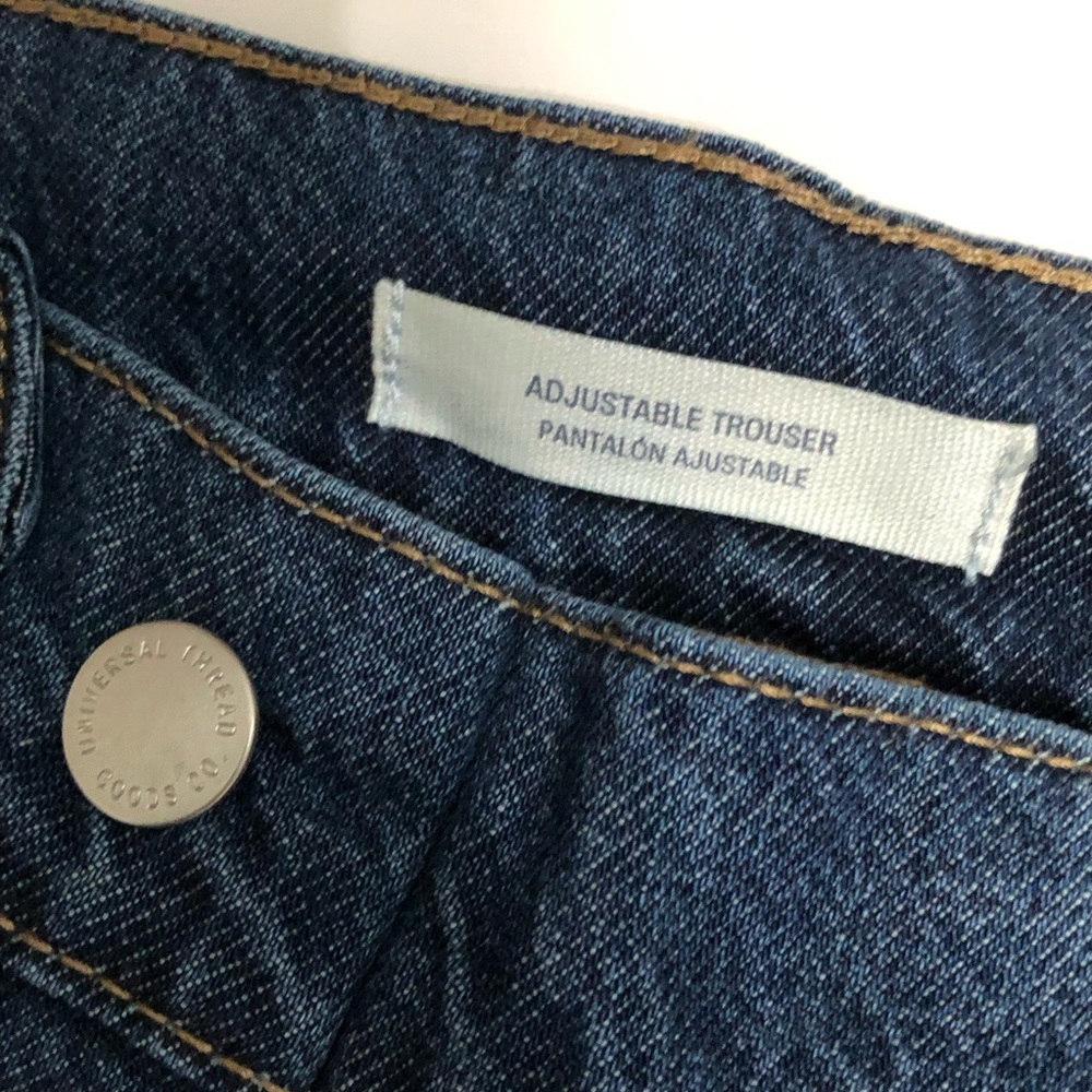 Universal Thread High Rise Two Way Denim Trousers - Picture 5 of 9